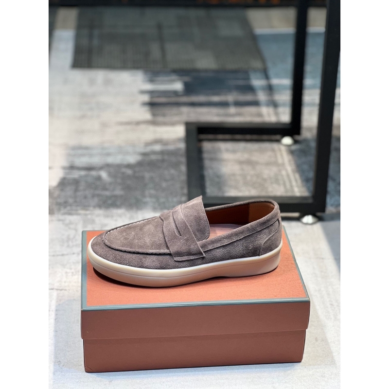 H**mes leather shoes